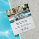 Search for pools business cards Pool maintenance