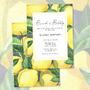 Search for lemon bridal brunch invitations Citrus