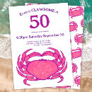 Search for crab invitations Summer