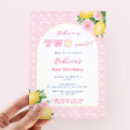 Search for two sweet party invitations Baby girl