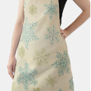 Search for snowflakes aprons Teal