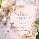 Search for pretty sweet 16 invitations Roses