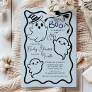 Search for spooky baby shower invitations Little boo