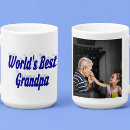 Search for greatest grandad mugs Blue