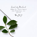 Search for couple address rubber stamps Minimalist