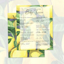 Search for lemon baby shower games Elegant