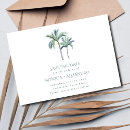 Search for beach save the dates Palm tree