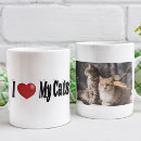 Search for i love my cats mugs Kitten