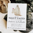Search for lets get sheet faced invitations Costumes and cocktails