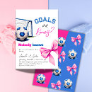 Search for football gender reveal invitations Blue