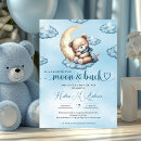 Search for blue sleeping invitations Watercolor