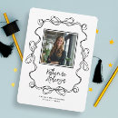 Search for black bow invitations High school