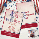 Search for digital 4th of july invitations Patriotic party celebration