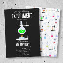 Search for science experiments invitations Chemistry