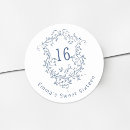 Search for blue sweet 16 stickers Sweet sixteen birthday party