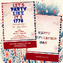 Search for online 4th of july invitations Patriotic party celebration