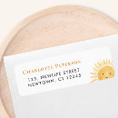 Search for gender neutral return address labels Cute