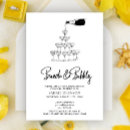Search for typography bridal shower invitations Retro