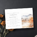 Search for lake rehearsal dinner invitations Watercolor