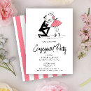 Search for typography engagement party invitations Elegant
