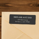 Search for sophisticated return address labels Simple