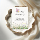 Search for daisy 1st birthday invitations Floral