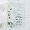 Search for green leaves invitations Greenery