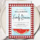 Search for red and white gingham invitations Buffalo check