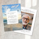 Search for beach memorial cards Celebration of life