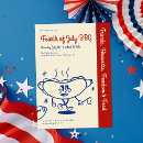 Search for independence day invitations Backyard bbq