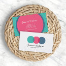 Search for circle business cards Makeup artist