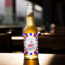 Search for blue and white stripe beer labels Patriotic