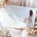 Search for rose quinceanera invitations Elegant