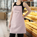 Search for bakery aprons Pink