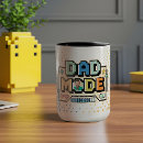 Search for dad gamer mugs Birthday