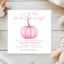 Search for watercolor pumpkin invitations Orange