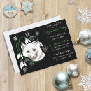 Search for arctic fox invitations Snowflakes