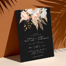 Search for elegant fall wedding invitations Watercolor flowers