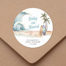 Search for retro surf stickers Baby on board