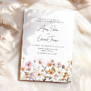 Search for simple fall wedding invitations Floral
