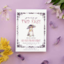 Search for two fast birthday invitations Vintage