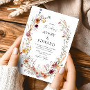Search for rustic boho wedding invitations Watercolor