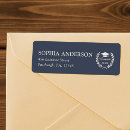 Search for laurel wreath return address labels Modern