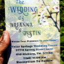 Search for water wedding invitations Botanical