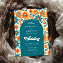 Search for blue and orange invitations Watercolor