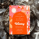 Search for orange flower invitations Modern