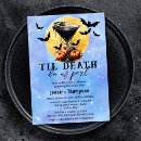 Search for til death do us part bridal shower invitations For her