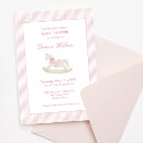 Search for horse baby girl shower invitations Simple