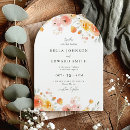 Search for modern watercolor floral wedding invitations Rustic