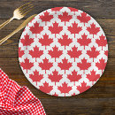 Search for maple leaf plates Canadian